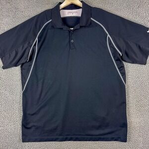Nike Golf Polo Shirt Mens XL Dri-Fit Short‎ Sleeve Moisture Wicking Lightweight